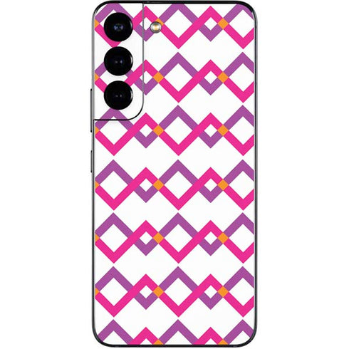 Chevron White Out Galaxy S22 Skin